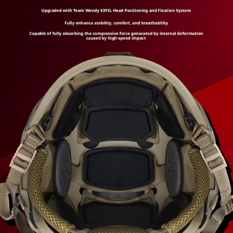 Air Frame ATX NIJ IIIA Aramid Ballistic Helmet | Upgraded Team Wendy Suspension | 7 Colors incl. Multicam