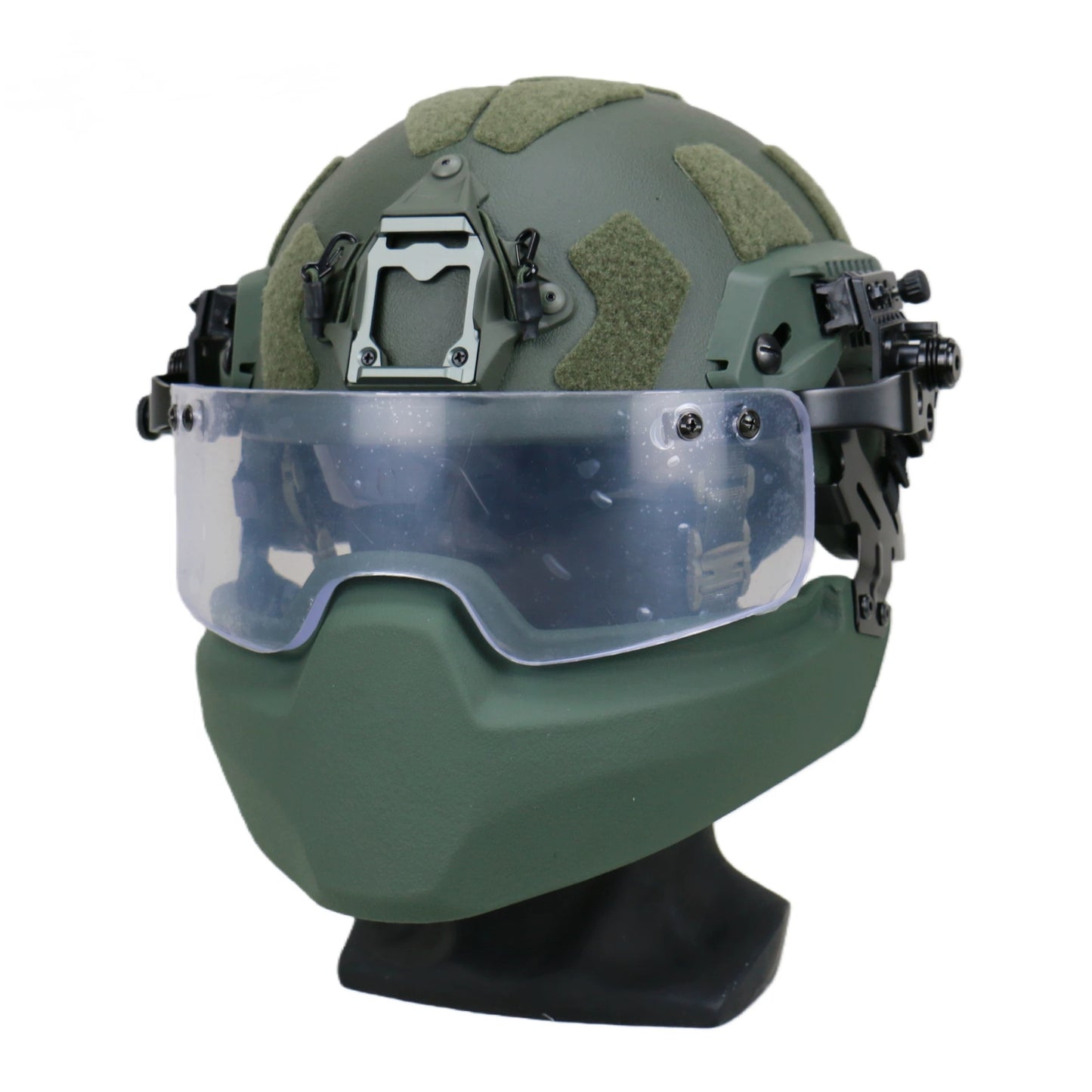 FAST SF Ballistic Helmet Set | NIJ IIIA Aramid with Visor & Jaw Guard
