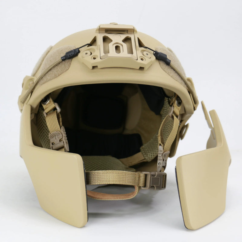 Air Frame Ballistic Helmet Set | NIJ IIIA Aramid with Full Face Shield