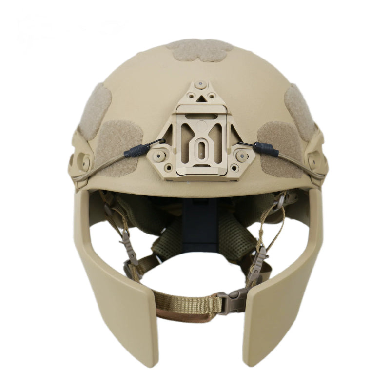 Air Frame Ballistic Helmet Set | NIJ IIIA Aramid with Full Face Shield
