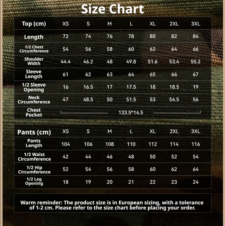 ACU Gen II Tactical Camouflage Uniform Set | TC 65/35 | S–3XL | 13 Colors