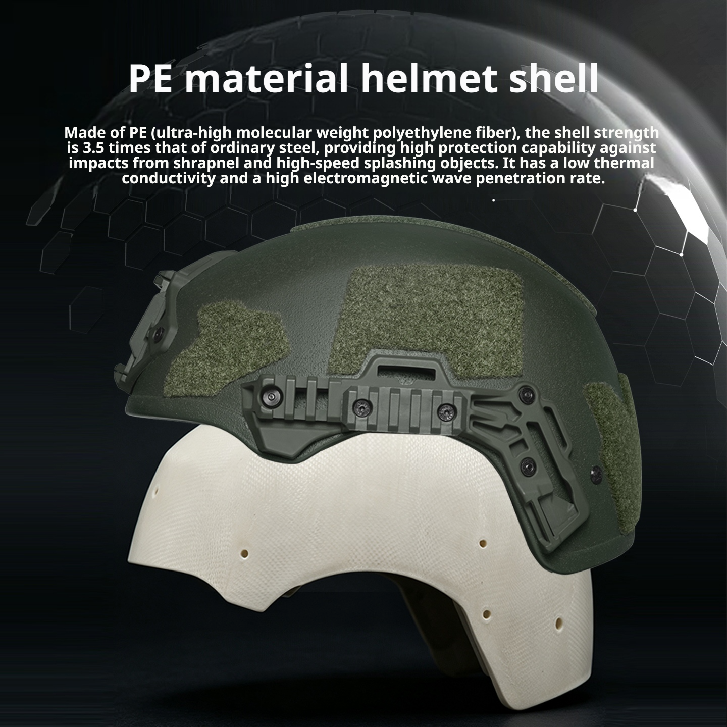 Wendy 3.0 Ballistic Helmet | NIJ IIIA UHMW-PE Tactical Helmet