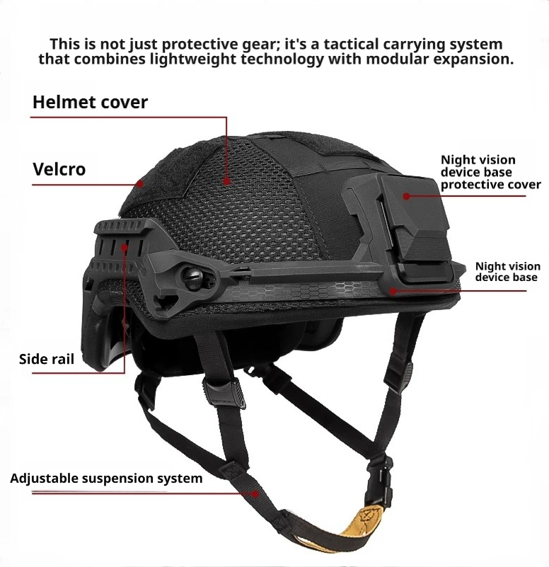 VIPER A5 Ballistic Helmet | NIJ IIIA Aramid Tactical Combat Helmet