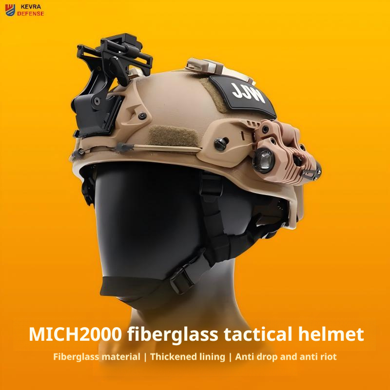 MICH2002 Fiberglass Anti-Riot Tactical Helmet - Field Exercise, Training & Adventure Gear