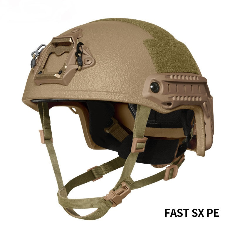 FAST SX NIJ IIIA Ballistic Helmet | 50+ Layer PE Lightweight Paratrooper Tactical Helmet
