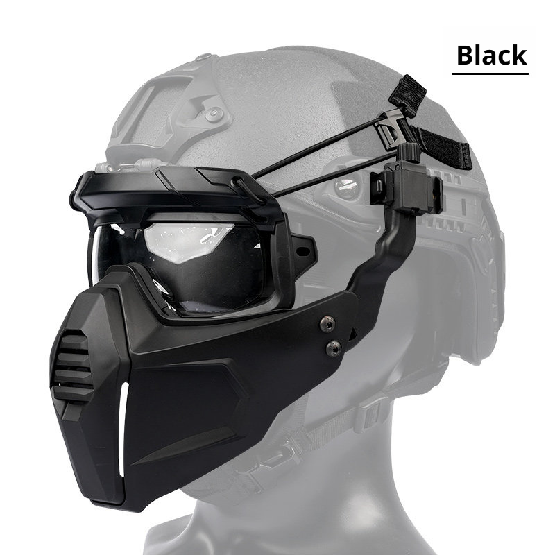 OPS MANDIBLE Chin Guard & Goggle Set | FAST Compatible