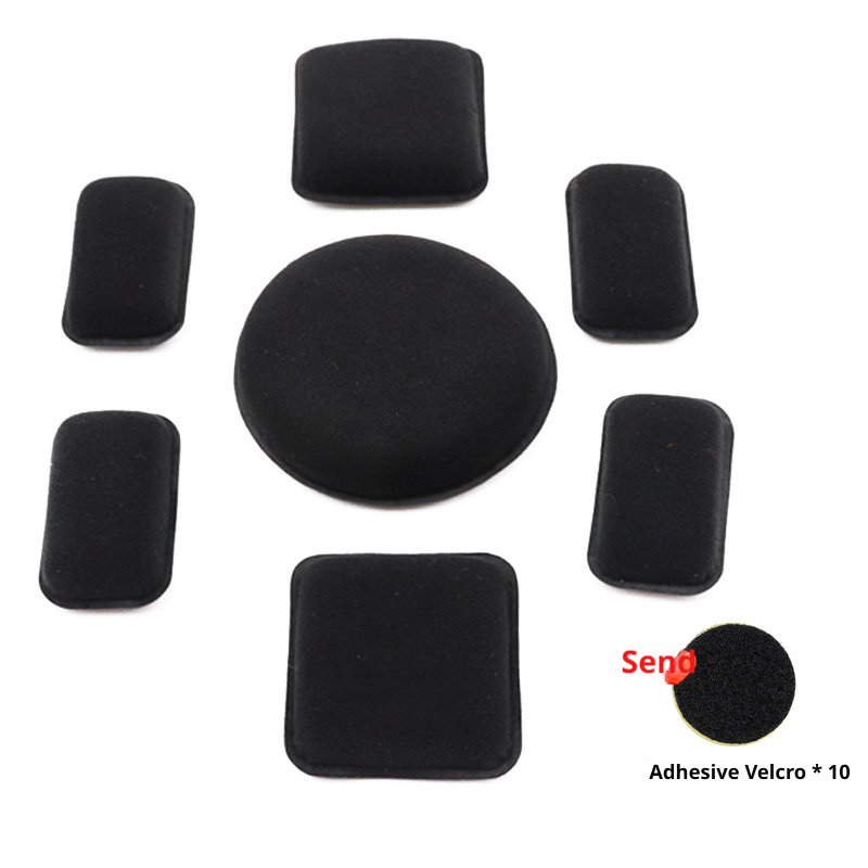 Helmet Memory Foam Liner Pad Set | Full, Half & Standard Grades