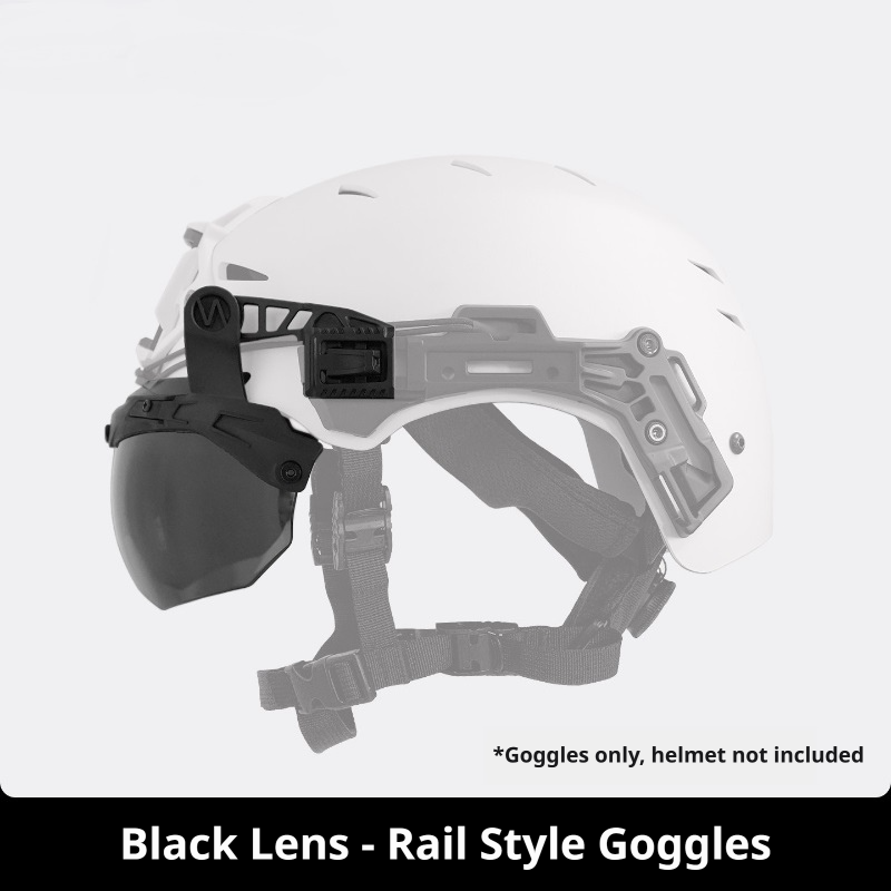 Wendy 3.0 Tactical Helmet Goggles | Fragment Protection | Rail & NVG Mount