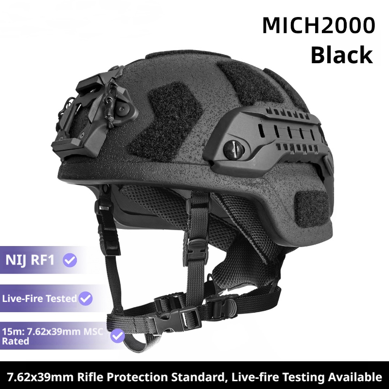 RF1 Anti-AK47 Ballistic Helmet | UHMW-PE | MICH 2000 / 2001 / 2002 & FAST