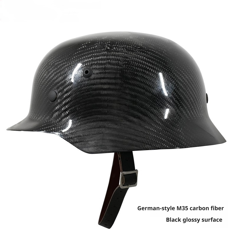 M35 Carbon Fiber Helmet | Kevlar-Reinforced 1:1 Replica | 600g Lightweight Shell