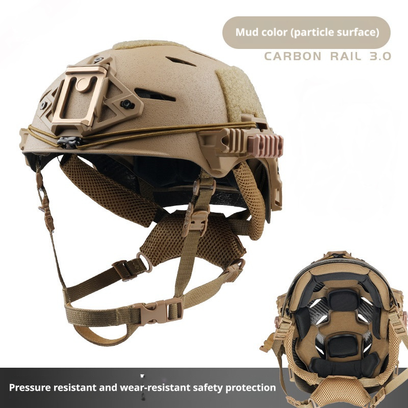 WENDY CARBON RAIL 3.0 Carbon Fiber Tactical Helmet | Airborne Training