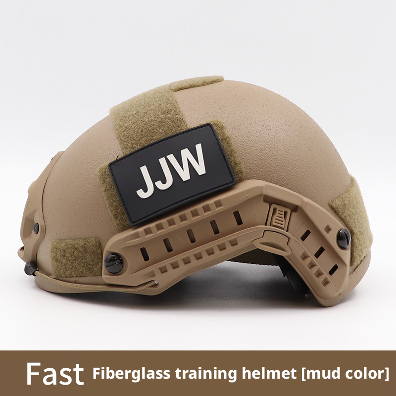 FAST Fiberglass Tactical Training Helmet | Anti-Riot Shock-Resistant CS Field Helmet