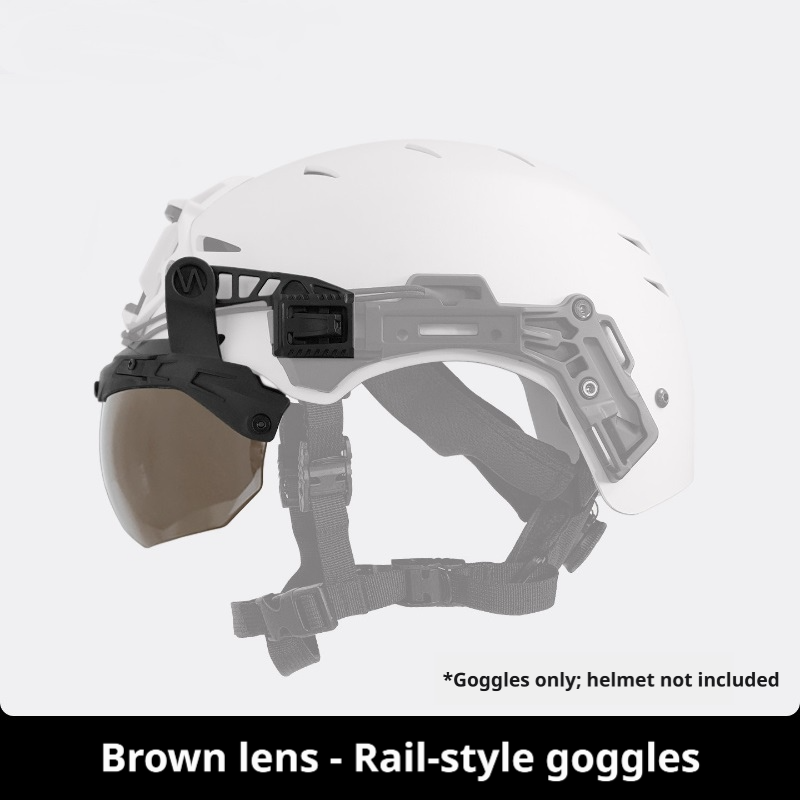 Wendy 3.0 Tactical Helmet Goggles | Fragment Protection | Rail & NVG Mount