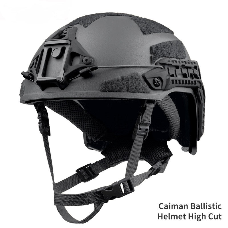 Caiman ABS Anti-Riot Tactical Helmet - High-Cut Version for Tactical Gear & Airsoft Games