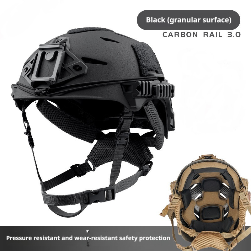 WENDY CARBON RAIL 3.0 Carbon Fiber Tactical Helmet | Airborne Training