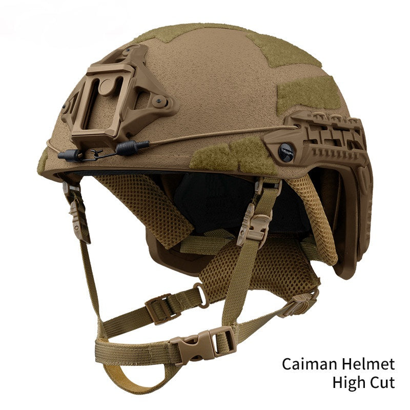 Caiman Aramid High-Cut Ballistic Helmet NIJ IIIA | V50 684m/s