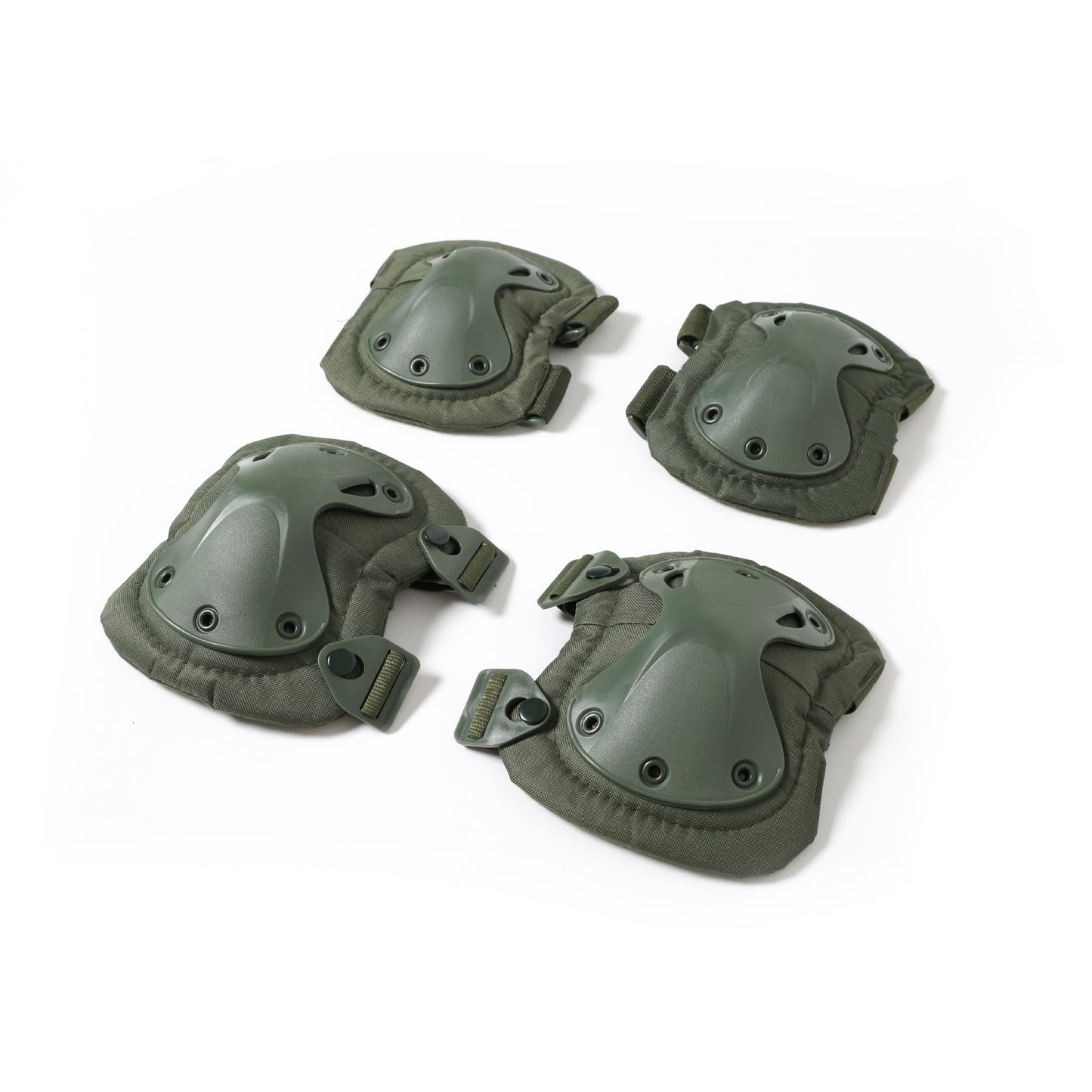 Tactical Knee & Elbow Pad Set | 4-Piece TPU Shell Impact Protection