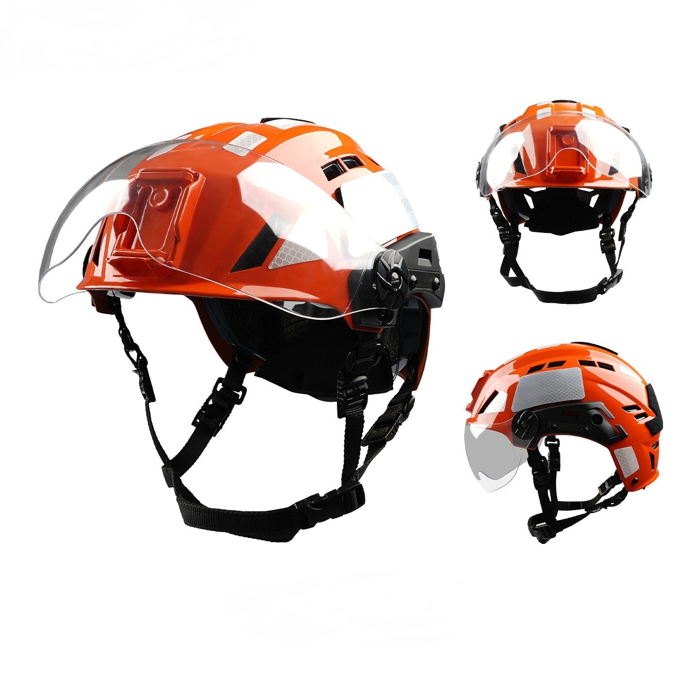 SAR Carbon Fiber Rescue Helmet | Lightweight Impact-Resistant Safety Helmet