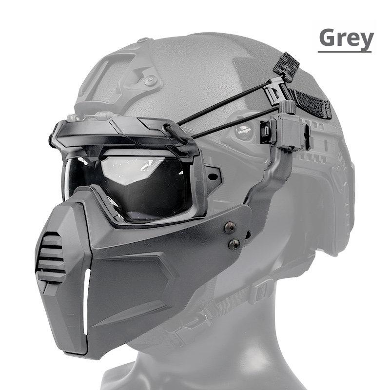 OPS MANDIBLE Chin Guard & Goggle Set | FAST Compatible
