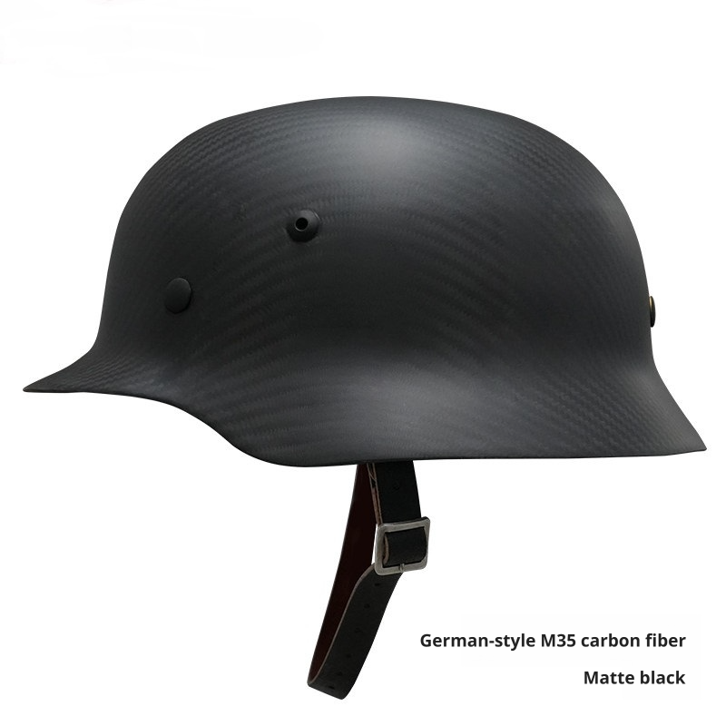 M35 Carbon Fiber Helmet | Kevlar-Reinforced 1:1 Replica | 600g Lightweight Shell