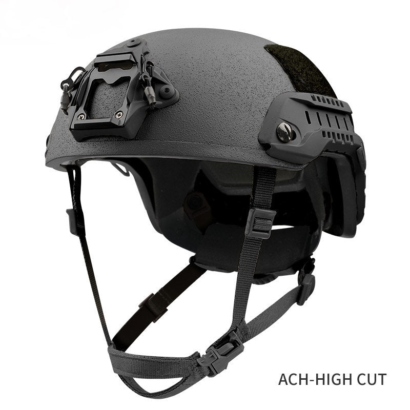 ACH High-Cut NIJ IIIA Aramid Ballistic Helmet | OPS NVG, ARC Rail