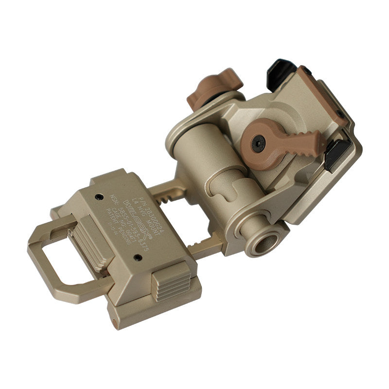 L4-G24 Tactical Helmet NVG Mount | Alloy or ABS, PVS Compatible