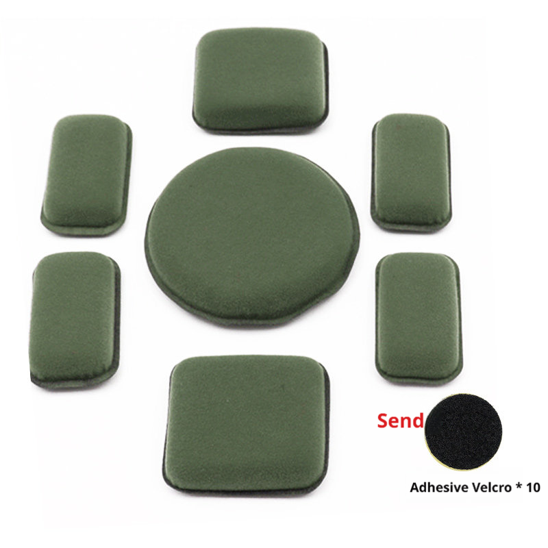 Helmet Memory Foam Liner Pad Set | Full, Half & Standard Grades