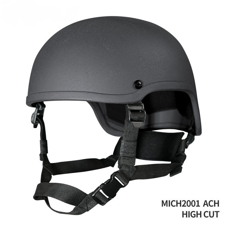MICH2001 Tactical Helmet - ABS High-Cut Thickened Anti-Riot Training Helmet for Field & Airsoft CS