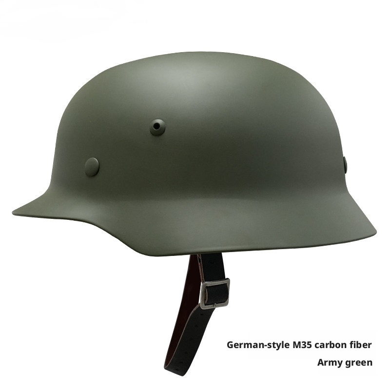 M35 Carbon Fiber Helmet | Kevlar-Reinforced 1:1 Replica | 600g Lightweight Shell