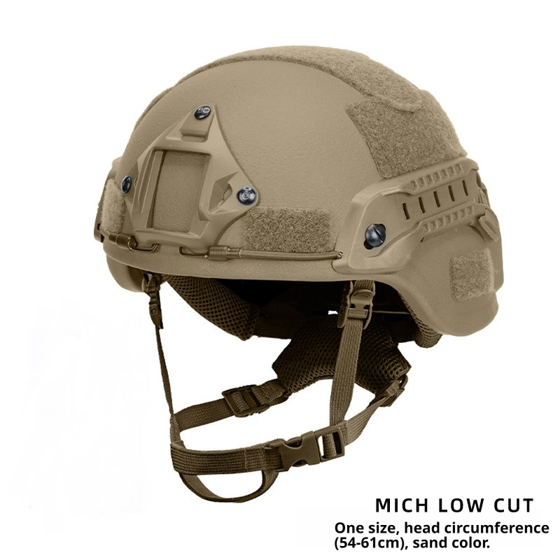 MICH2000 Ballistic Helmet | NIJ IIIA Rated | UHMW-PE Low-Cut Tactical Helmet