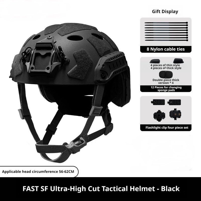 FAST SF Ultra-High-Cut ABS Tactical Training Helmet | Anti-Riot & Airsoft
