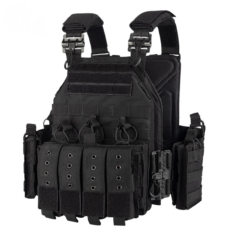 Quick-Release Tactical Vest | 1000D Nylon Modular Plate Carrier – 9 Colors