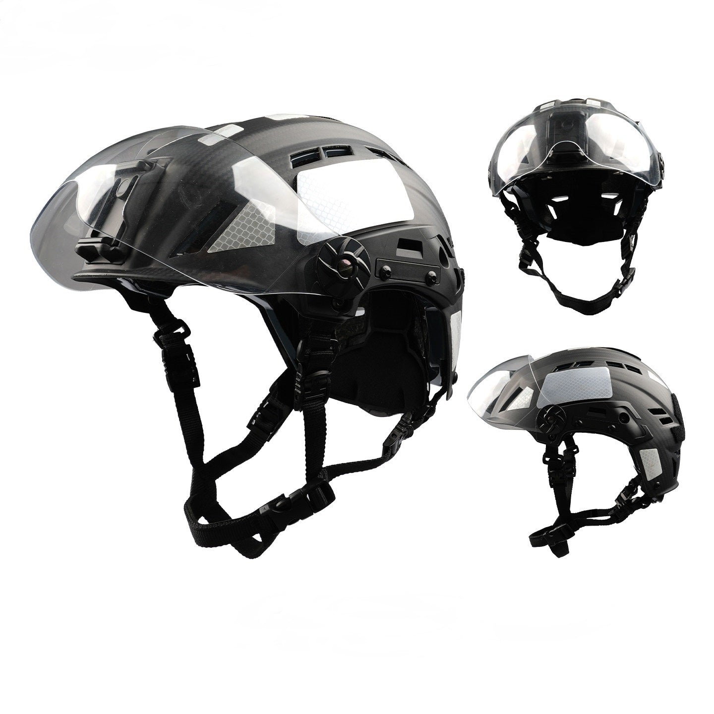 SAR Carbon Fiber Rescue Helmet | Lightweight Impact-Resistant Safety Helmet
