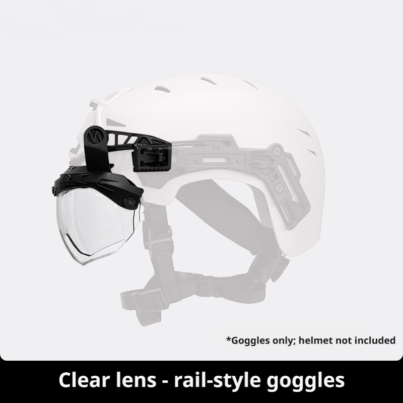 Wendy 3.0 Tactical Helmet Goggles | Fragment Protection | Rail & NVG Mount