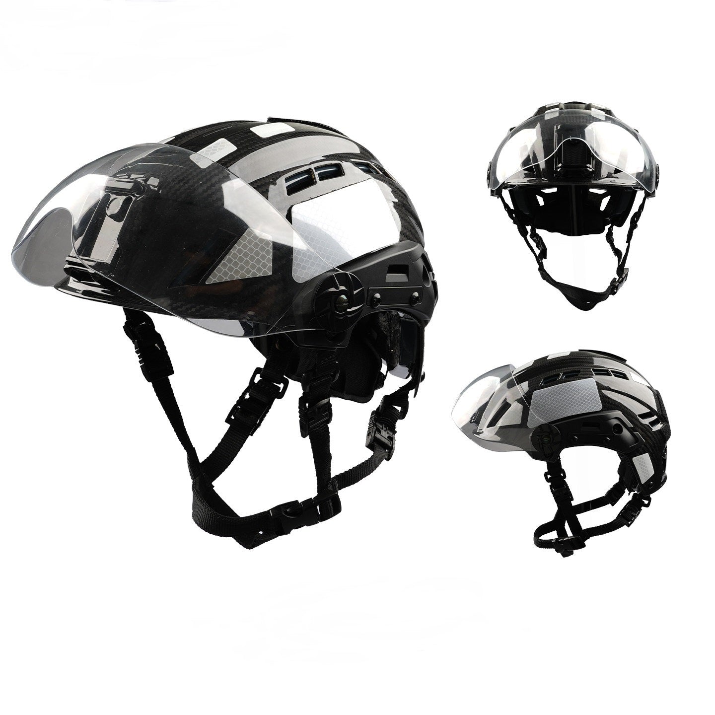 SAR Carbon Fiber Rescue Helmet | Lightweight Impact-Resistant Safety Helmet