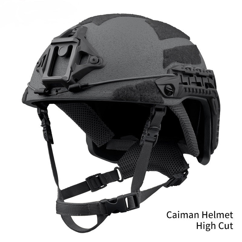 Caiman Aramid High-Cut Ballistic Helmet NIJ IIIA | V50 684m/s