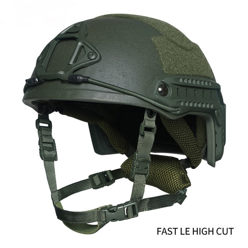 FAST LE High-Cut NIJ IIIA UHMW-PE Ballistic Helmet | Team Wendy Suspension