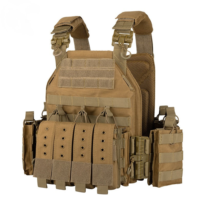 Quick-Release Tactical Vest | 1000D Nylon Modular Plate Carrier – 9 Colors