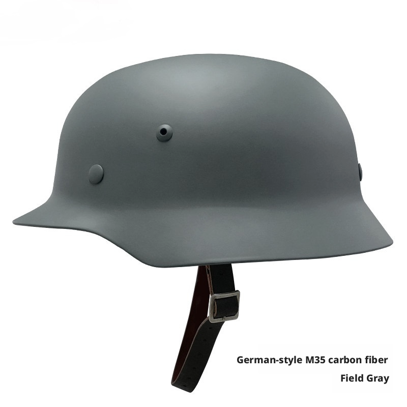 M35 Carbon Fiber Helmet | Kevlar-Reinforced 1:1 Replica | 600g Lightweight Shell
