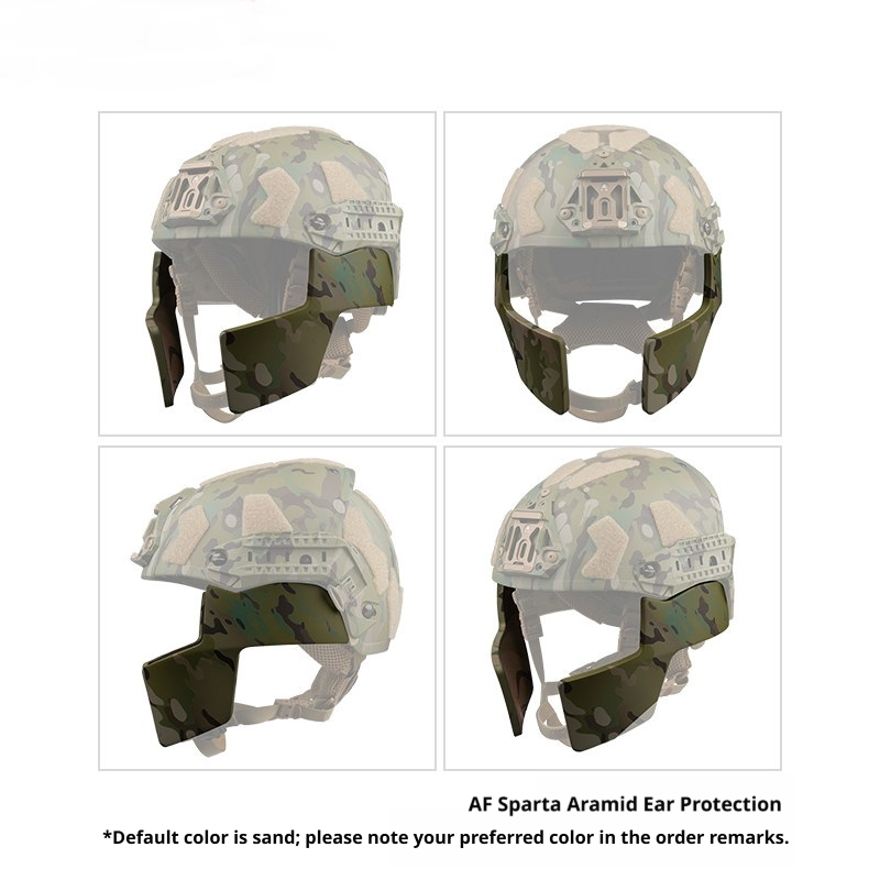 Air Frame Ballistic Ear Protectors – NIJ IIIA Aramid | Helmet-Compatible