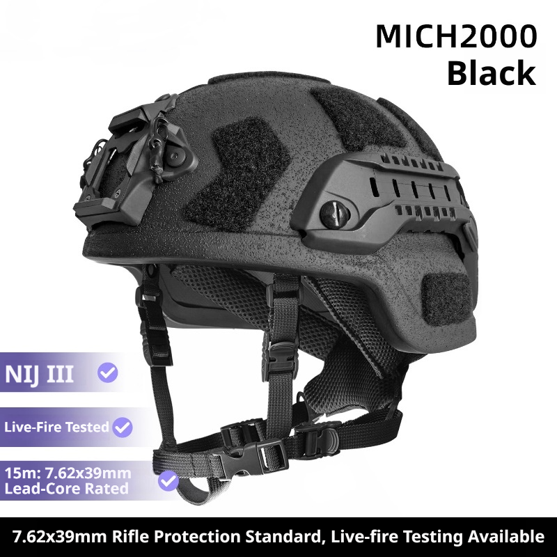 RF1 Anti-AK47 Ballistic Helmet | UHMW-PE | MICH 2000 / 2001 / 2002 & FAST