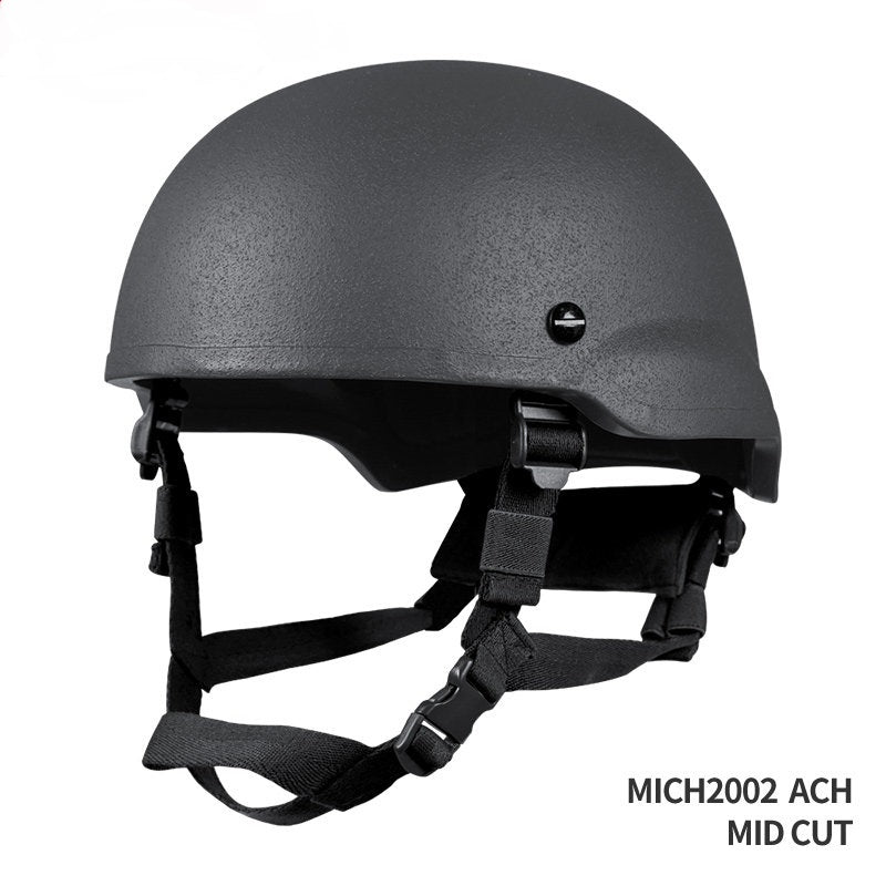 MICH2001 Tactical Helmet - ABS High-Cut Thickened Anti-Riot Training Helmet for Field & Airsoft CS