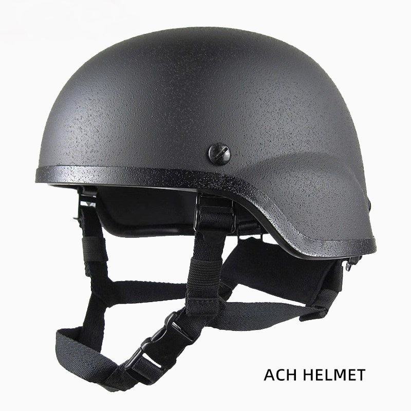MICH2001 Tactical Helmet - ABS High-Cut Thickened Anti-Riot Training Helmet for Field & Airsoft CS