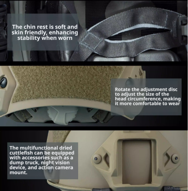 FAST Standard 3-Hole ABS Tactical Training Helmet | Airsoft & CS