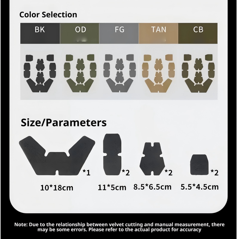 AirFrame Helmet Velcro Tape | Hook & Loop, 5 Colors