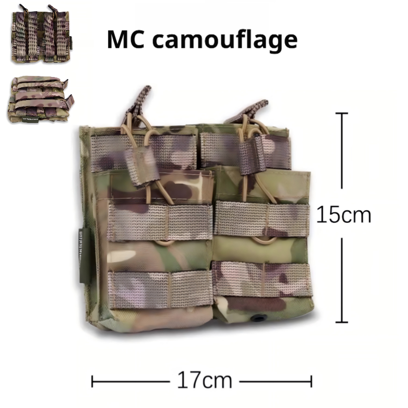 Tactical Double Magazine Pouch | MOLLE, Nylon, 6 Variants